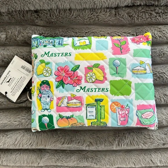 Masters Tournament Quilted Bag in Travel Pouch - Picture 2 of 4